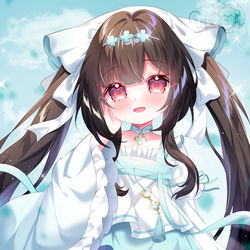 This is a pixiv picture whose title is 長風.