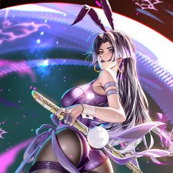 This is a pixiv picture whose title is Psylocke Bunny.