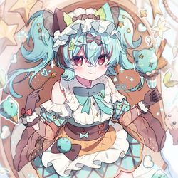 This is a pixiv picture whose title is 🌟×🌱.