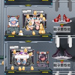 This is a pixiv picture whose title is 雅努斯贾维斯の壁足清洗.