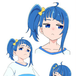 This is a pixiv picture whose title is ジト目が世界一可愛いスカイランド人＋ジト目素材.