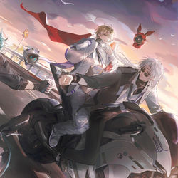 This is a pixiv picture whose title is Wuthering Waves Anniversary.