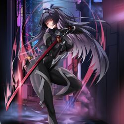 This is a pixiv picture whose title is commission for American 0utlier.