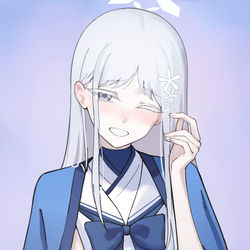 This is a pixiv picture whose title is ナグサアヤメ.