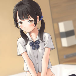 This is a pixiv picture whose title is 半裸.
