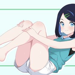 This is a pixiv picture whose title is Kawaii😍.