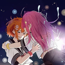 This is a pixiv picture whose title is 褪色.