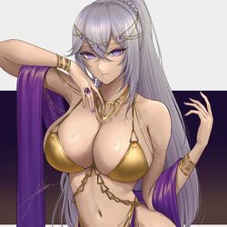 This is a pixiv picture whose title is Nemesis.