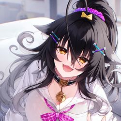 This is a pixiv picture whose title is ギャルコスプレをして甘やかしてくれるせつなちゃん.