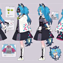This is a pixiv picture whose title is Chiaki Katsumi ちゃん.