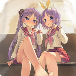 This is a pixiv picture whose title is ねえつかさ、チョココロネってどこから食べる？.