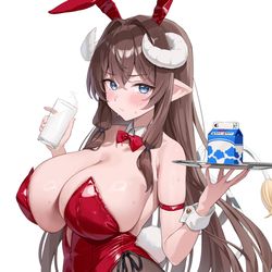 This is a pixiv picture whose title is バニーときちゃん.