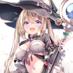 This is a pixiv picture whose title is 弱点はおへそ.