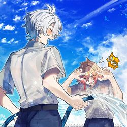 This is a pixiv picture whose title is ファイモス5月分まとめ.