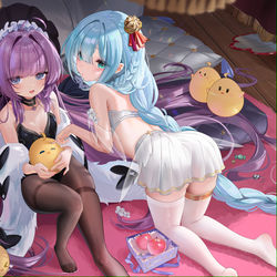 This is a pixiv picture whose title is 碧蓝航线8周年！.