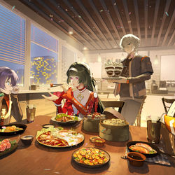 This is a pixiv picture whose title is zzz.