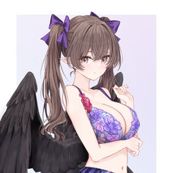 This is a pixiv picture whose title is はたて.
