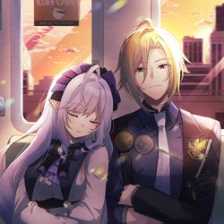 This is a pixiv picture whose title is 下見の帰り道.