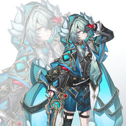 This is a pixiv picture whose title is -.