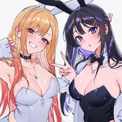 This is a pixiv picture whose title is バニーガール.