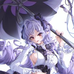 This is a pixiv picture whose title is 薇薇安💜.