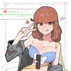 This is a pixiv picture whose title is Swimmer.