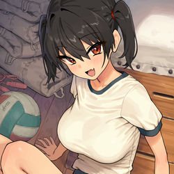 This is a pixiv picture whose title is ガキ巨乳⑦⑧.