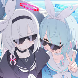 This is a pixiv picture whose title is 🕶️.