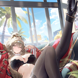 This is a pixiv picture whose title is 狮.