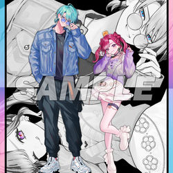 This is a pixiv picture whose title is 【WORKS】Gimme × Gimme.