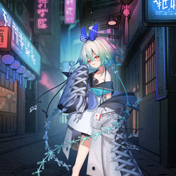 This is a pixiv picture whose title is リンネ（CHUNITHM）.