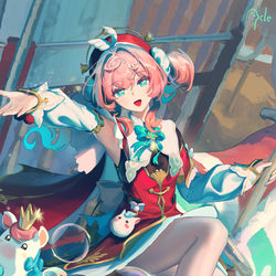 This is a pixiv picture whose title is 炫彩芭芭拉.