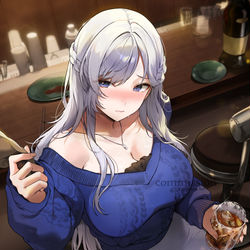 This is a pixiv picture whose title is CM.