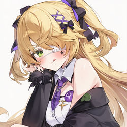 This is a pixiv picture whose title is フィッシュル【原神】.
