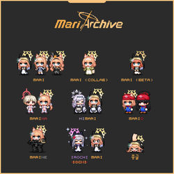 This is a pixiv picture whose title is MARI.