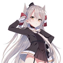 This is a pixiv picture whose title is 天津風.