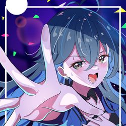 This is a pixiv picture whose title is 【Luna say maybe】 月村手毬.