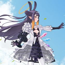 This is a pixiv picture whose title is Evermore.