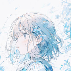 This is a pixiv picture whose title is 『Summer is coming!』.