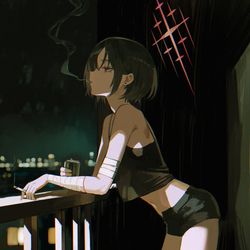 This is a pixiv picture whose title is Day55 ミサキ.