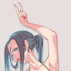 This is a pixiv picture whose title is 水着のお姉さん.
