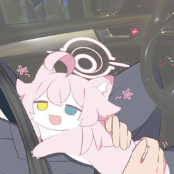 This is a pixiv picture whose title is 先生~一緒に遊びに行こう！🩷ホシノイタチ !!.