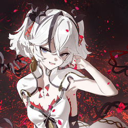 This is a pixiv picture whose title is Day060_椿.