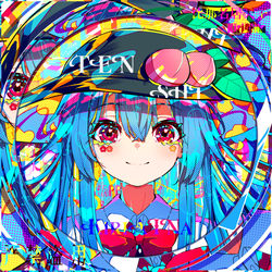 This is a pixiv picture whose title is 比那名居天子.
