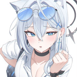 This is a pixiv picture whose title is シロコ.