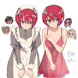 This is a pixiv picture whose title is ９話のマチュ.