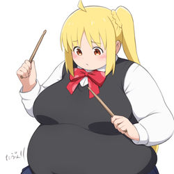 This is a pixiv picture whose title is おでぶ虹夏ちゃん.