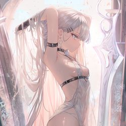 This is a pixiv picture whose title is sanctify.