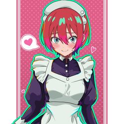 This is a pixiv picture whose title is もしも館に残っていたら…新人メイドのマチュ(GQuuuuuuX).