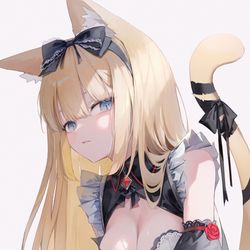 This is a pixiv picture whose title is ご主人様？.